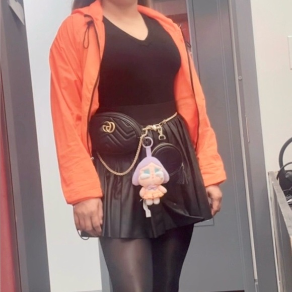 Vibrant Orange Hooded Jacket windbreaker 
Forever 21 small - Picture 2 of 7